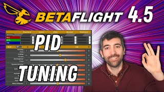 Betaflight 45 PID Tuning [upl. by Agnot130]