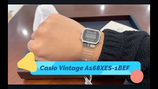 Casio Vintage A168XES 1BEF [upl. by Gish190]