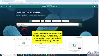 ProQuest Basic Search [upl. by Dinsdale]