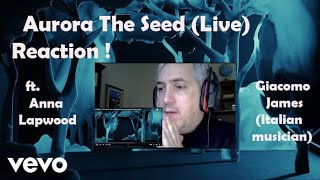 Aurora amp Anna Lapwood The Seed Live from the Royal Albert Hall REACTION Punk Rock Head Giacomo James [upl. by Arek]