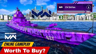 ShiyanCruiserSteel devastator Bundle Review ampOnline gameplay 👌Is it Worth To Buy modernwarships [upl. by Wandy656]