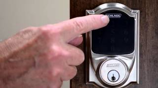 How To Factory Reset Your Schlage Connect™ Smart Deadbolt [upl. by Attenod]