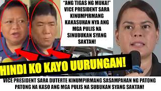 Matapos SILA PA ang Mag REKLAMO PULIS na SINUBUKANG SAKTAN si VP SARA KINASUHAN NA quotHUMANDA KAquot [upl. by Lemra]