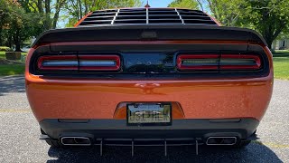 Installing MP Concepts Rear Window Louver on 2021 Dodge Challenger Scat Pack Widebody [upl. by Lietman]