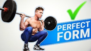 How To Barbell Squat  3 GOLDEN RULES MADE BETTER [upl. by Dnama]