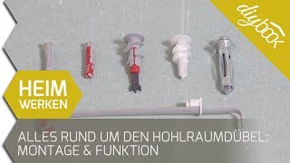 Alles rund um den Hohlraumdübel Montage amp Funktion [upl. by Adyeren987]