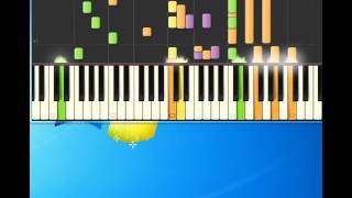 Racey Some Girls Piano tutorial by Synthesia [upl. by Morna]