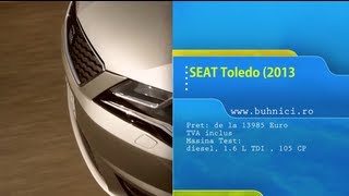 REVIEW  Seat Toledo 2013 wwwbuhniciro [upl. by Modestia]