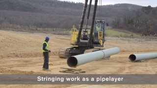 Convert a Volvo pipelayer PL3005D to an excavator [upl. by Nyhagen]