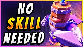 NO SKILL DECK CARRIES ME to TOP OF CLASH ROYALE 🏆 [upl. by Ahsilra]