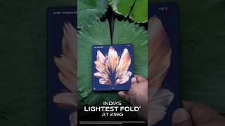 Unveiling the Indias Lightest Fold  Watch Rakesh Pulapa test the vivoXFold3Pro [upl. by Neyu]