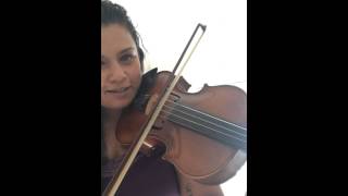 Kanye Wests Power Violin cover Dont mind me just lost in the music [upl. by Oicelem258]