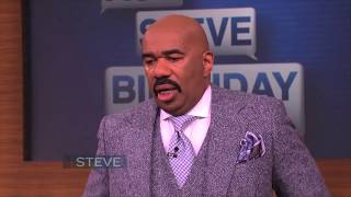 A Birthday Surprise That Left Steve Harvey In Tears [upl. by Anileda]