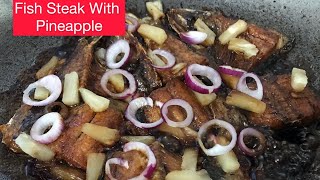 Bangus Steak with Pineapple Recipe 2024 Bistek na Bangus Tagalog Version [upl. by Yaral231]