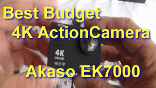 Unboxing and Using AKASO EK7000 4K Action Camera with LOADS of Test clips [upl. by Einomrah858]