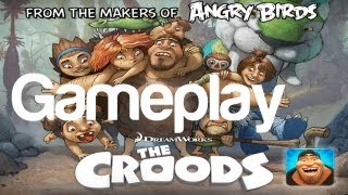 The Croods Gameplay Part 1 iOS Android Game Rovio DreamWorks  WikiGameGuides [upl. by Anoel609]