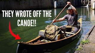 Absolute DISASTER When Out SOLO Canoeing  They BROKE The Boat [upl. by Nozicka]