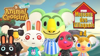 Animal Crossing New Horizons  Maisons des Villageois 4 Switch [upl. by Eidson4]