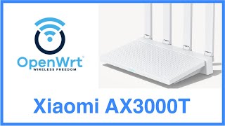 John Install OpenWrt on AX3000T the latest Xiaomi WiFi Router [upl. by Cary526]