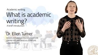 What is academic writing [upl. by Dulla]