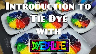 Introduction to Tie Dye How to Spiral Design shortened video [upl. by Margie92]