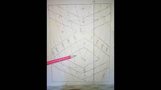 Geological cross  section along XY  Geography practical Part  1 [upl. by Diandra]