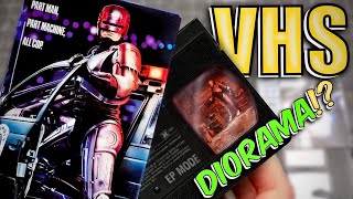 I Made a Diorama Inside a ROBOCOP VHS Tape [upl. by Ahsaf]