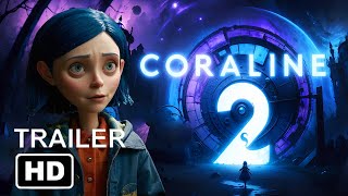 Coraline 2 trailer  THE RETURN OF BELDAM teaser 2024 [upl. by Lacie]