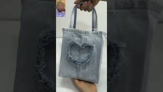 Simple bag ideas sewkraft diy totebag totebagtutorial [upl. by Jarrid]