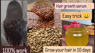 ORGANIC Hair GROWTH Serum  Grow Your Hair in 10 DAYS Khyati Sagathiya [upl. by Molahs]