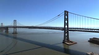 Aerial BayBridge San Francisco [upl. by Helas]