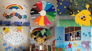 Preschool decoration ideasClassroom decoration designwall decoration ideasdoor decoration ideas [upl. by Mattson]