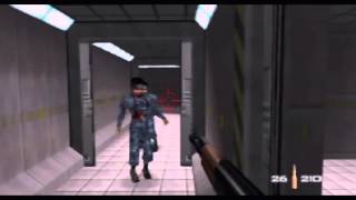 GoldenEye 007 00 Agent Playthrough Actual N64 Capture  Bunker II [upl. by Trebbor]