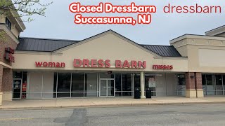 Closed Dressbarn in Succasunna NJ [upl. by Howard]