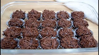 RECEITA DE BRIGADEIRO SIMPLES E FÁCIL [upl. by Eatnohs]