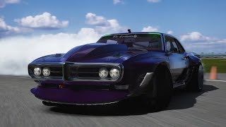 Assetto Corsa Pontiac Firebird 1969 at Stowe Circuit [upl. by Rubma]