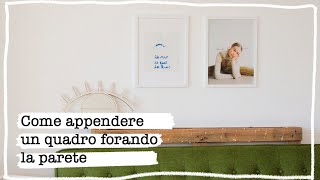 🔩Consigli per appendere un quadro con un trapano [upl. by Landy]