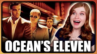 I’m OBSESSED with OCEAN’S ELEVEN  First Time Reaction [upl. by Oremoh]