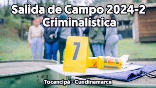 Salida de campo Criminalística 20242 [upl. by Robbins]