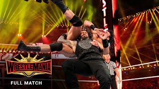 FULL MATCH  Roman Reigns vs Drew McIntyre WrestleMania 35 [upl. by Jaine]