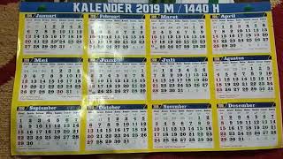 Kalender 2019 [upl. by Elmer398]