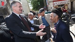 La fantasque visite de Jean Lassalle dans les rues de Marseille [upl. by Chisholm]