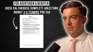 KALTAKQUISE  KomplettAnleitung für Agenturen amp Berater inkl AkquiseSkript [upl. by Ahsuatal]