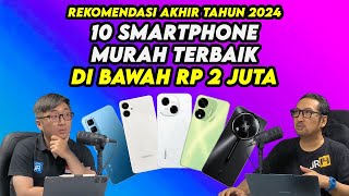 10 Smartphone Murah Terbaik di Bawah 2 Juta Rupiah  Akhir 2024 [upl. by Ttenneb704]