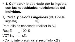 Guía para realizar el Análisis de Ingesta [upl. by Swee]