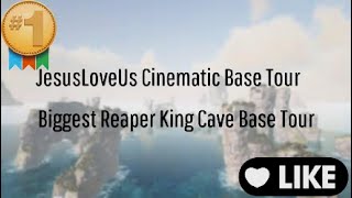 JesusLoveUs Base Tour  Biggest Reaper Cave Base   matrix ruin [upl. by Ahsrop206]