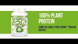 Unboxing Scitec Nutrition 100 Plant Protein pea protein isolate SIDDH peaprotein isolatewheay [upl. by Annhej641]