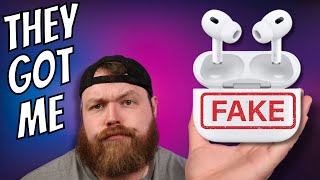 I Bought Fake AirPod Pros for 100  Learn how to avoid them [upl. by Leahcimdivad]