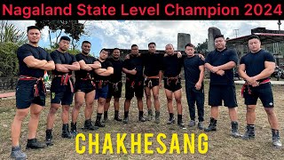 CHAKHESANG HOHO is CHAMPION of STATE LEVEL TRIBAL TUG OF WAR 2024 [upl. by Holtorf]