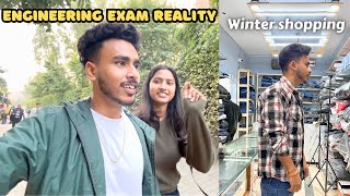 Engineering Exam Reality  Winter Shopping For College  College Vlog  LPU University [upl. by Ahmar494]